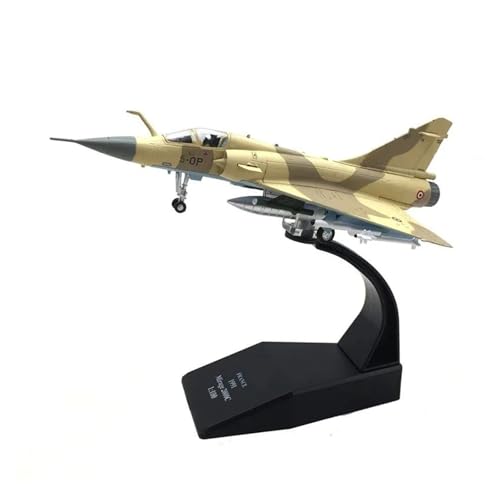Metallflugzeugmodell Diecast Metal 1/100 Scale for Dassault Mirage 2000 Mirage 2000c France Air Force Aircraft Flugzeug Fighter Modell Toy Collection Display Sammlerstück von TSOENMCSW