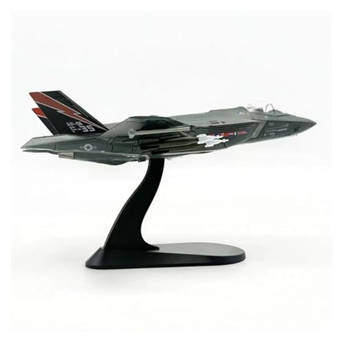 Metallflugzeugmodell Diecast Metalllegierung 1/72 Maßstab Air Force F-35 F35 F-35A Kampfflugzeug Flugzeug Flugzeug Modell Spielzeug for Sammlung Display Sammlerstück(Beast Mode) von TSOENMCSW