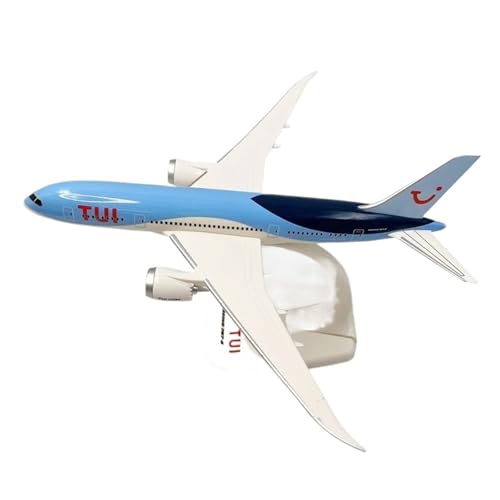 TSOENMCSW Metallflugzeugmodell B737MAX8 TUI Fly Tuifly Airlines ABS Flugzeugmodell Spielzeug Flugzeugmodell Spielzeug Montage Harz Display Sammlerstück von TSOENMCSW