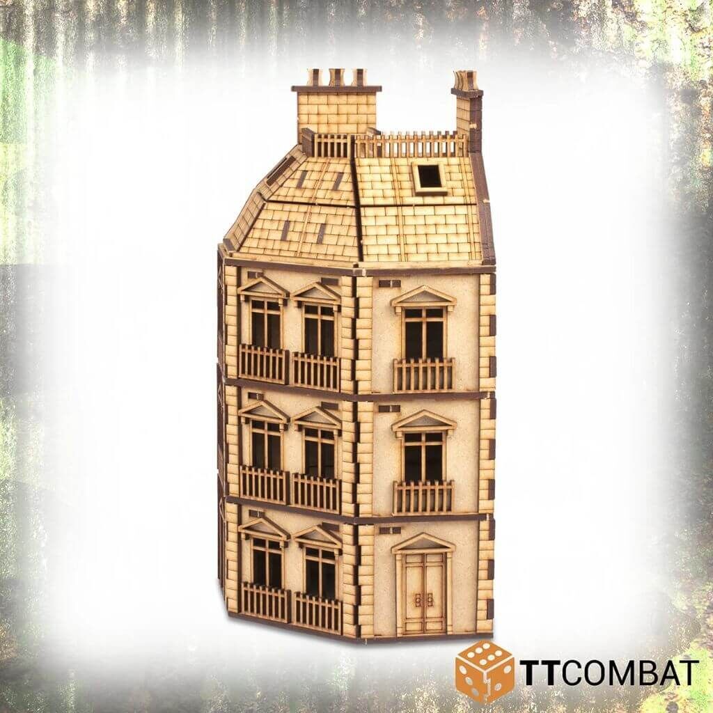 25mm City Rowhouse Corner 25mm City Rowhouse Corner von TT Combat