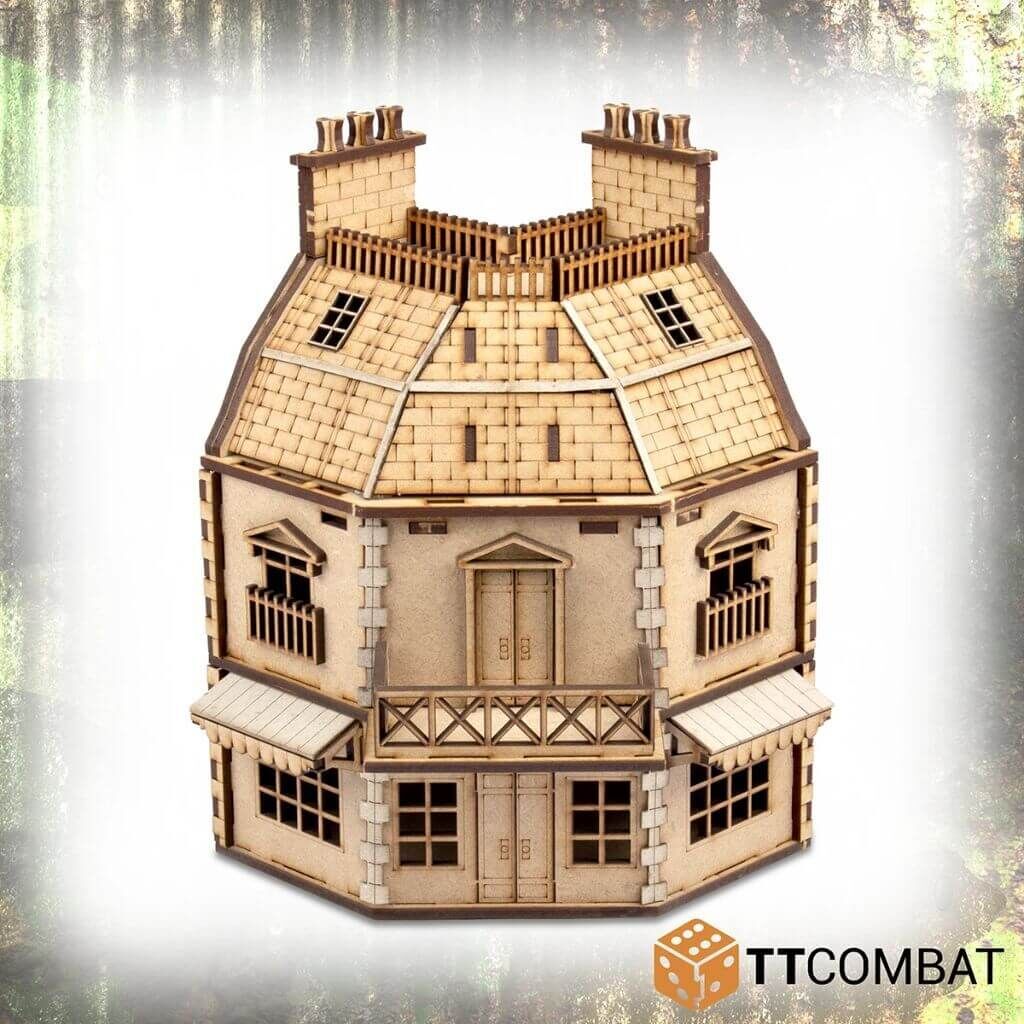 '25mm City Rowhouse Cornershop' von TT Combat