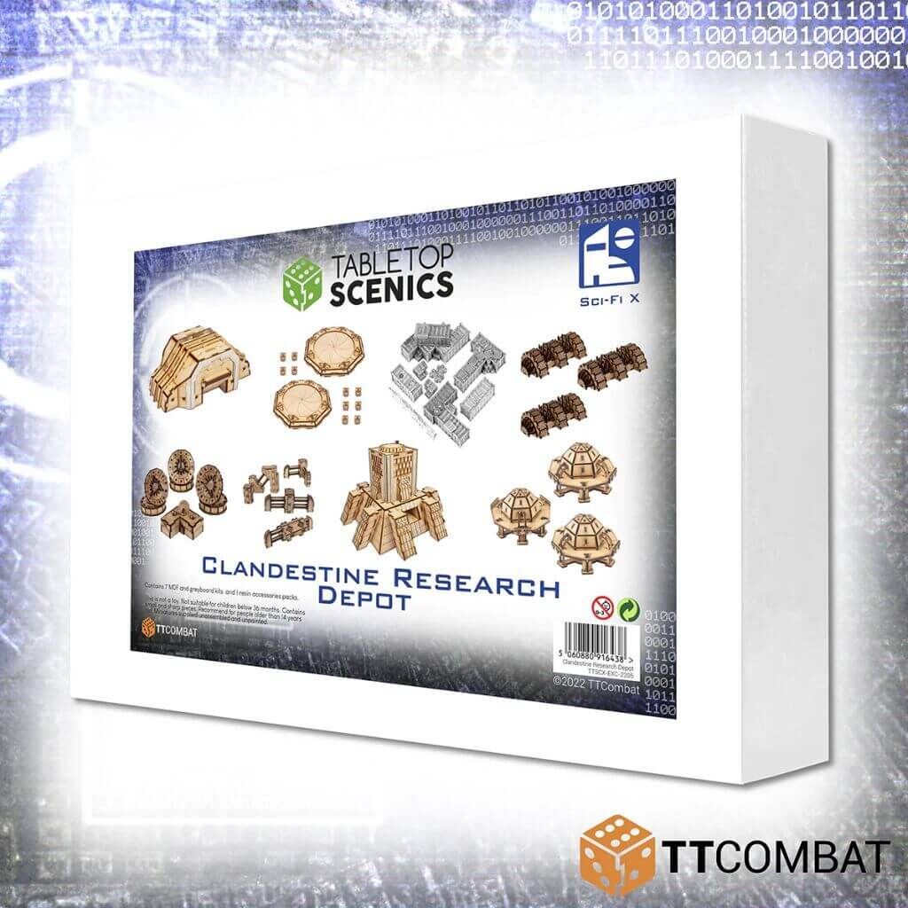 'Clandestine Research Depot White Box Bundle' von TT Combat