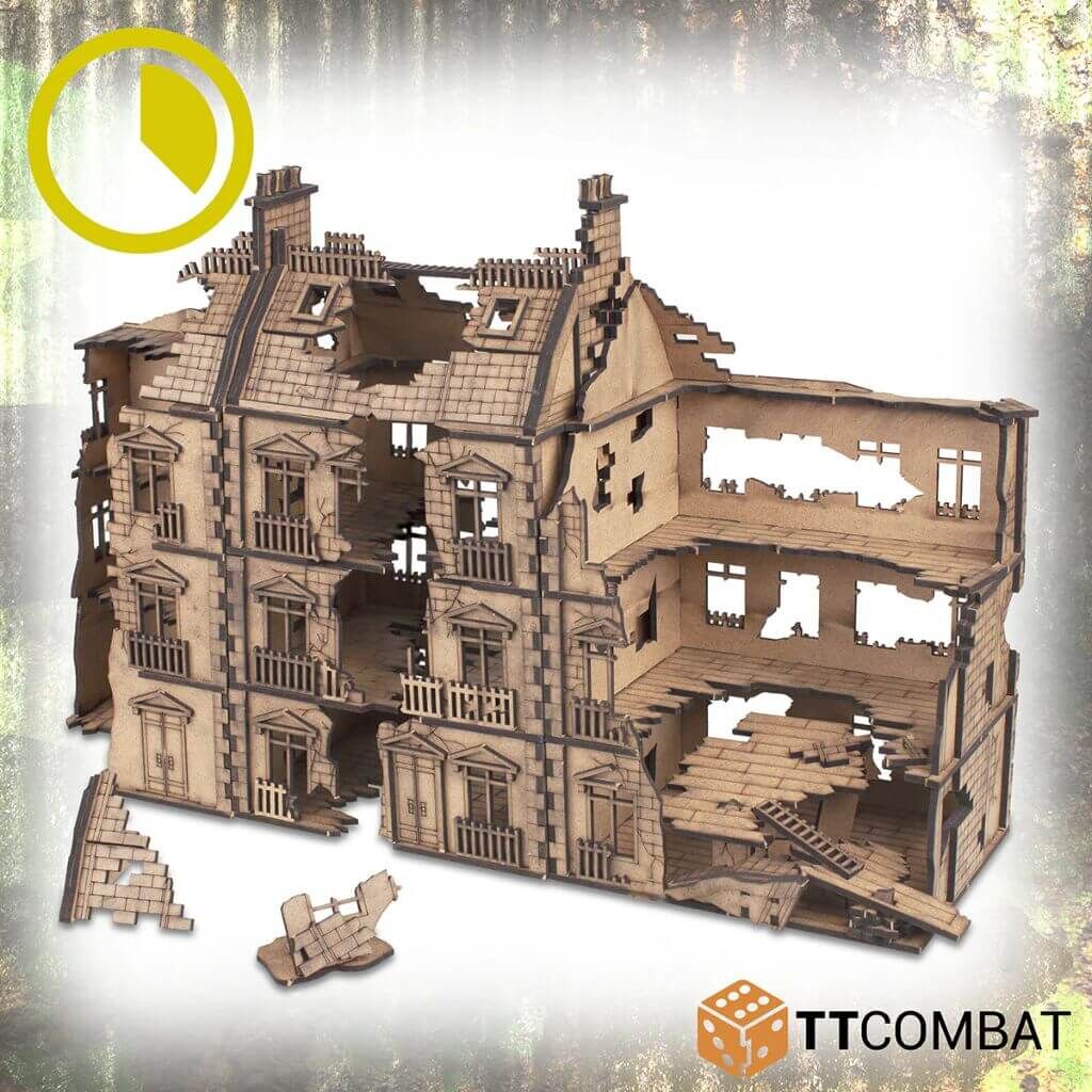'The City Corner and Delapedated Rowhouse Destroyed' von TT Combat