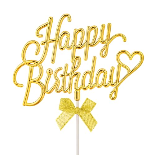 Happy Birthday Topper, Happy Birthday Tortendeko, Happy Birthday Kuchen Deko, Cake Topper Geburtstag, Kuchendeko Geburtstag für Geburtstagsfeier für Kinder und Erwachsene Happy Birthday Topper, Happy Birthday Tortendeko, Happy Birthday Kuchen Deko, Cake Topper Geburtstag, Kuchendeko Geburtstag für Geburtstagsfeier für Kinder und Erwachsene von TTDCQQID