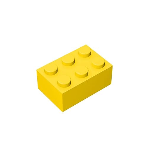 200 Stück 2x3 Bricks Backstein Zapfen 3002, kompatibel mit Lego, Farben: Gelb 200 Stück 2x3 Bricks Backstein Zapfen 3002, kompatibel mit Lego, Farben: Gelb von TTEHGB TOY