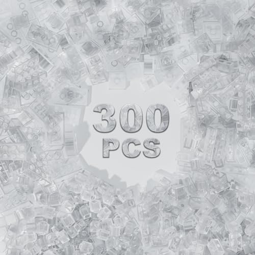 300 Stück Klassische Bausteine, Vollständig Transparente Bulk Steine, Kompatibel mit Alle Großen Marken Teilen, kreatives Baustein Spielzeug für Jungen und Mädchen im Alter von 6 7 8 9 10 Jahren 300 Stück Klassische Bausteine, Vollständig Transparente Bulk Steine, Kompatibel mit Alle Großen Marken Teilen, kreatives Baustein Spielzeug für Jungen und Mädchen im Alter von 6 7 8 9 10 Jahren von TTEHGB TOY