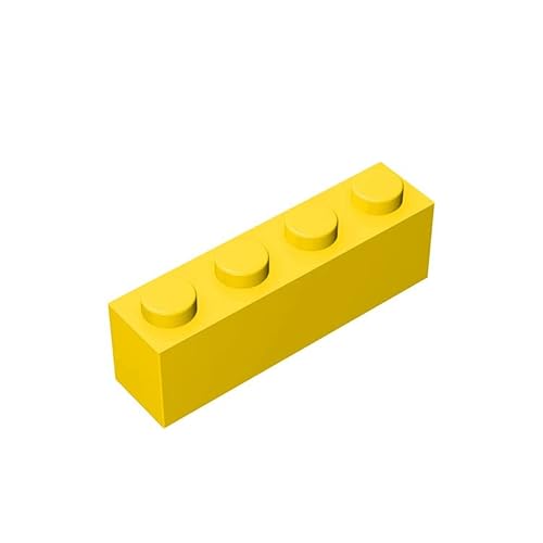 Klassische Steine 1x4, 100 Stück, kompatibel mit Lego, Farben:Yellow Klassische Steine 1x4, 100 Stück, kompatibel mit Lego, Farben:Yellow von TTEHGB TOY