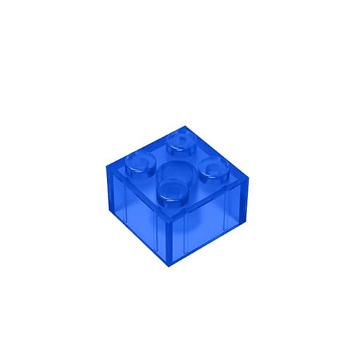 TTEHGB TOY Klassische Steine 2x2, 100 große Steine, kompatibel mit Pieces 3004, kreatives Spielset 100% kompatibel mit Allen großen Steinmarken, Farben: Transparentes Blau TTEHGB TOY Klassische Steine 2x2, 100 große Steine, kompatibel mit Pieces 3004, kreatives Spielset 100% kompatibel mit Allen großen Steinmarken, Farben: Transparentes Blau von TTEHGB TOY