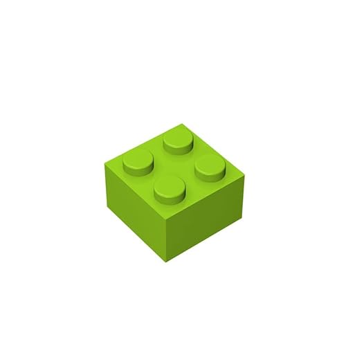 TTEHGB TOY Klassische Steine 2x2, 200 große Steine, kompatibel mit Pieces 3004, kreatives Spielset 100% kompatibel mit Allen großen Steinmarken, Farben: Gras Grün TTEHGB TOY Klassische Steine 2x2, 200 große Steine, kompatibel mit Pieces 3004, kreatives Spielset 100% kompatibel mit Allen großen Steinmarken, Farben: Gras Grün von TTEHGB TOY