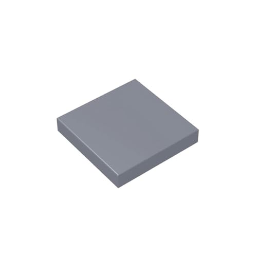 Klassischer Ziegelstein 2x2, 100 Teile, kompatibel mit Lego Brick 3068, kreatives Spielset – 100% kompatibel mit Lego und Allen großen Bausteinmarken, Farben:Light Silver Grey Klassischer Ziegelstein 2x2, 100 Teile, kompatibel mit Lego Brick 3068, kreatives Spielset – 100% kompatibel mit Lego und Allen großen Bausteinmarken, Farben:Light Silver Grey von TTEHGB TOY