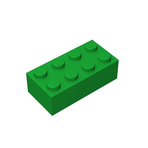 TTEHGB TOY Klassischer Massenziegel 2x4, 100 Stück Baustein Grün, kompatibel mit Alle Großen Marken, MOC Enthusiasten, Farben: Grün TTEHGB TOY Klassischer Massenziegel 2x4, 100 Stück Baustein Grün, kompatibel mit Alle Großen Marken, MOC Enthusiasten, Farben: Grün von TTEHGB TOY