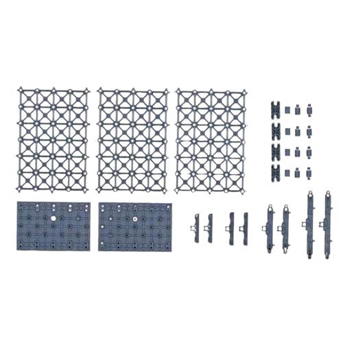 TTETTZ 1/144 Ineinander Greifender Display Sockel, Modell Displayständer, Einfach zu Montieren, Tischplatte von TTETTZ