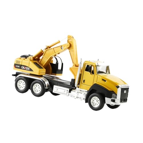 TTETTZ 1/50 Skala Diecast Truck Realistic Back Car Model Friction Angetriebene Fahrzeug von TTETTZ