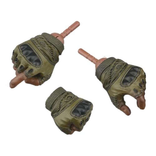 TTETTZ 1/6 Figurenhandschuh Hände Miniatur Handgefertigt für 12 Zoll Puppenmodell Männliche Figuren von TTETTZ
