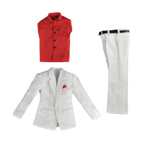 TTETTZ 1/6 Männliche Figur Doll Kleidung Fashion Body Dolls Accessoires Cosplay Jacke von TTETTZ