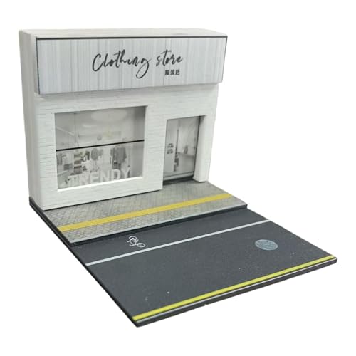 TTETTZ 1/64 Diorama Display Parkplatz Geschenk Display Hülle Diorama Garage mit Licht von TTETTZ