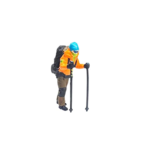 TTETTZ 1/87 Miniaturfiguren für Kletteraktivitäten, Puppenhaus-Szenen und Sandtisch-Design, ORANGE von TTETTZ