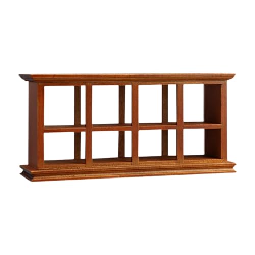 TTETTZ 1:12 Puppenhaus Schrank Holz Deko für Kinderzimmer Und Schlafzimmer, Braun TTETTZ 1:12 Puppenhaus Schrank Holz Deko für Kinderzimmer Und Schlafzimmer, Braun von TTETTZ