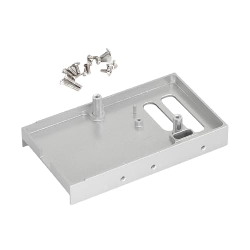 TTETTZ 1:12 RC Auto Montagehalterung, Basis für Leiterplatte für MN99S MN98, Silber von TTETTZ