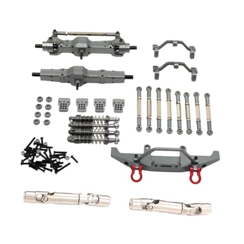 TTETTZ 1:16 RC Fahrzeugteile für Fy003 5A, Metallkomponenten Set für C14 C24, Grau von TTETTZ