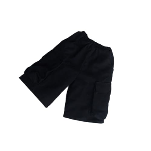 TTETTZ 1:6 Maßstab Männliche Figur Cargo-Shorts Kleidung für 12 Zoll Actionfiguren, Schwarz TTETTZ 1:6 Maßstab Männliche Figur Cargo-Shorts Kleidung für 12 Zoll Actionfiguren, Schwarz von TTETTZ