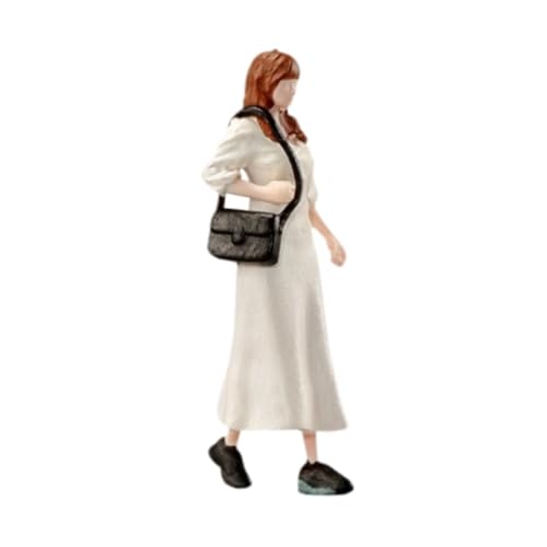 TTETTZ 1:64 Miniatur Figur Frau Bemalt Dekorative Züge Architekturmodell von TTETTZ