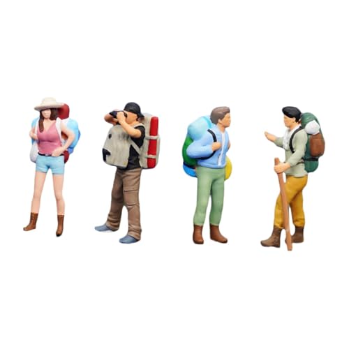 TTETTZ 1:64 Miniaturmodelle für Landschaftsprojekte, 4 Stück von TTETTZ
