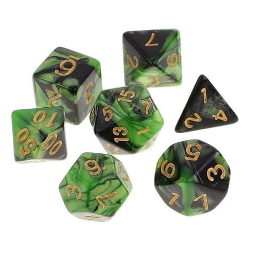 TTETTZ 10x 7X Acryl Brettspiel Spielzeug Polyedrisch Rollenspiele TTETTZ 10x 7X Acryl Brettspiel Spielzeug Polyedrisch Rollenspiele von TTETTZ