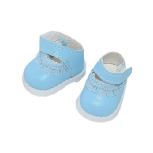 TTETTZ 17 cm Puppenschuhe für Ankleidepuppen, Spielzeug für Mädchen, DIY Zubehör für Puppen, Blau TTETTZ 17 cm Puppenschuhe für Ankleidepuppen, Spielzeug für Mädchen, DIY Zubehör für Puppen, Blau von TTETTZ