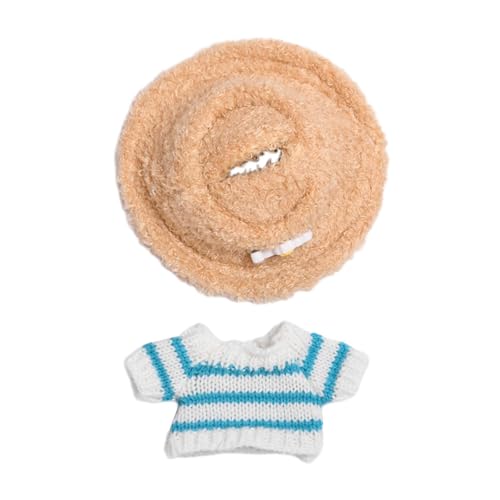 TTETTZ 2 Stück Puppen-Outfit-Set mit Pullover und Mütze für 15–17 cm große Puppen TTETTZ 2 Stück Puppen-Outfit-Set mit Pullover und Mütze für 15–17 cm große Puppen von TTETTZ