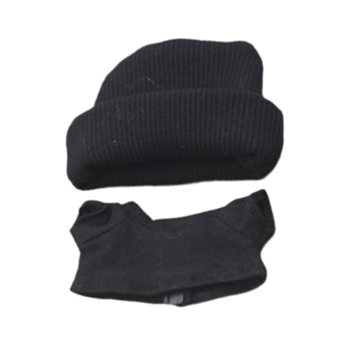 TTETTZ 2 Stück Puppen T Shirt Und Hut für 17 cm Puppen, Kleidung Zubehör, Schwarz TTETTZ 2 Stück Puppen T Shirt Und Hut für 17 cm Puppen, Kleidung Zubehör, Schwarz von TTETTZ