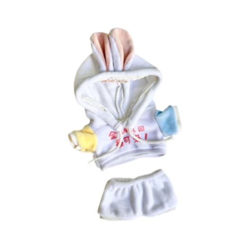 TTETTZ 2 Stück Puppenbekleidung mit Kapuzenpullover Und Hosen für 20 cm Puppen TTETTZ 2 Stück Puppenbekleidung mit Kapuzenpullover Und Hosen für 20 cm Puppen von TTETTZ