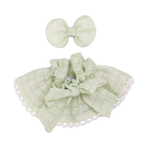 TTETTZ 2 Stück Puppenkleidung Bekleidungsset Puppen Zubehör Puppenkleid Hautfreundlicher Stoff Und Saubere Nähte Zum Erstellen von Szenenfotos Und zur, GRÜN TTETTZ 2 Stück Puppenkleidung Bekleidungsset Puppen Zubehör Puppenkleid Hautfreundlicher Stoff Und Saubere Nähte Zum Erstellen von Szenenfotos Und zur, GRÜN von TTETTZ
