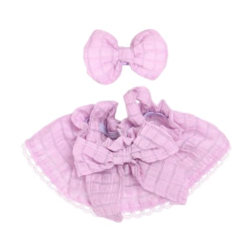 TTETTZ 2 Stück Puppenkleidung Bekleidungsset Puppen Zubehör Puppenkleid Hautfreundlicher Stoff Und Saubere Nähte Zum Erstellen von Szenenfotos Und zur, LILA TTETTZ 2 Stück Puppenkleidung Bekleidungsset Puppen Zubehör Puppenkleid Hautfreundlicher Stoff Und Saubere Nähte Zum Erstellen von Szenenfotos Und zur, LILA von TTETTZ