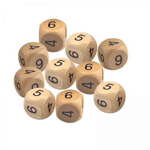 TTETTZ 2 X 10 X Polyedrische Würfel, Tischspiel, Mathematik, Zählen, Lernspielzeug für Zubehör, Geschenke, Familientreffen, Erwachsene Und Kinder TTETTZ 2 X 10 X Polyedrische Würfel, Tischspiel, Mathematik, Zählen, Lernspielzeug für Zubehör, Geschenke, Familientreffen, Erwachsene Und Kinder von TTETTZ
