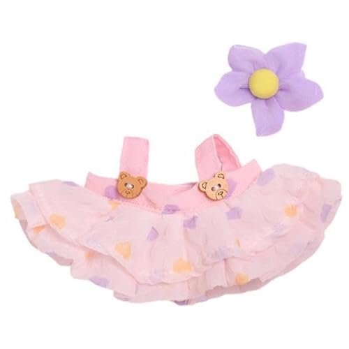 TTETTZ 2 X Mini Puppenkleidung, Puppenkleid, Outfits, Haar Accessoire, Geschenk, Kreative Mädchen Puppenkleidung für Puppen, Stoffpuppen, Mädchen, Alter 5–7, TTETTZ 2 X Mini Puppenkleidung, Puppenkleid, Outfits, Haar Accessoire, Geschenk, Kreative Mädchen Puppenkleidung für Puppen, Stoffpuppen, Mädchen, Alter 5–7, von TTETTZ