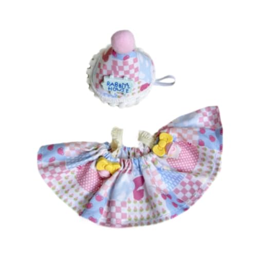 TTETTZ 20cm Plüsch Puppe Kleid Anhänger Puppe Komfortable Niedlich für Kinder Geschenk Kostüme von TTETTZ