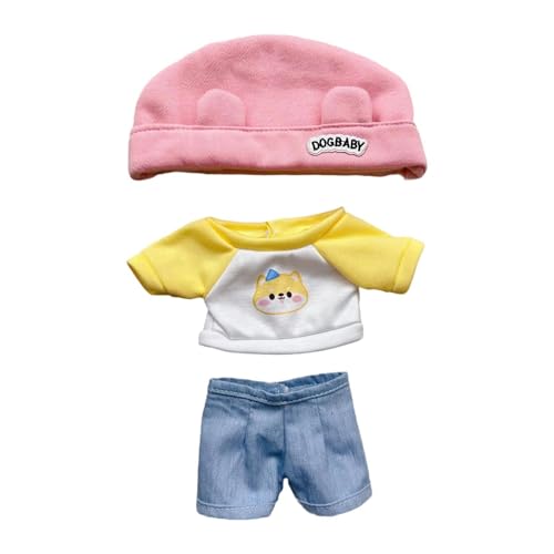 TTETTZ 20cm Puppenkleidung Aus Baumwolle, Plüschtier Outfit, Kostüme, Foto Requisiten, Style A TTETTZ 20cm Puppenkleidung Aus Baumwolle, Plüschtier Outfit, Kostüme, Foto Requisiten, Style A von TTETTZ