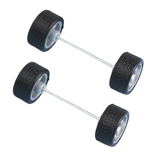 TTETTZ 2X Ersatzteile im Maßstab 1/64, Räder und Achsen für ferngesteuerte Autos, Silber TTETTZ 2X Ersatzteile im Maßstab 1/64, Räder und Achsen für ferngesteuerte Autos, Silber von TTETTZ