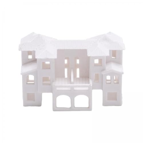 TTETTZ 2X Miniaturvilla für Puppenhäuser, 1:500 Maßstab, Eisenbahnzubehör Und Landschaftsdekoration TTETTZ 2X Miniaturvilla für Puppenhäuser, 1:500 Maßstab, Eisenbahnzubehör Und Landschaftsdekoration von TTETTZ