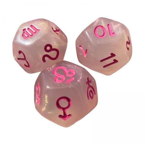 TTETTZ 2x3x 12 Seitige Würfel Mehrseitige Spielwürfel Mathematik Zählen Lehrmittel Unterhaltungsspielzeug Astrologie Würfel Konstellation Würfel für Stehtisc TTETTZ 2x3x 12 Seitige Würfel Mehrseitige Spielwürfel Mathematik Zählen Lehrmittel Unterhaltungsspielzeug Astrologie Würfel Konstellation Würfel für Stehtisc von TTETTZ