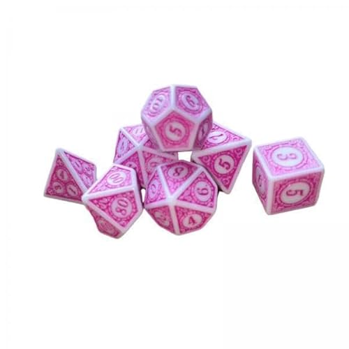 TTETTZ 2x7 Stück Mehrseitige Spielwürfel, Polyedrische Würfel, Mathematik Lernspielzeug, Unterhaltungsspielzeug, Spielwürfel Set für Bar KTV Tische TTETTZ 2x7 Stück Mehrseitige Spielwürfel, Polyedrische Würfel, Mathematik Lernspielzeug, Unterhaltungsspielzeug, Spielwürfel Set für Bar KTV Tische von TTETTZ