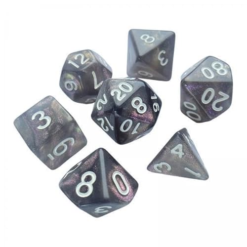 TTETTZ 2x7x Acrylwürfel, Mehrseitige Würfel, Party Geschenk Spielwürfel, Polyedrische Würfel, für Partyspiel, Tischspiel, Brettspiel, Rollenspiel TTETTZ 2x7x Acrylwürfel, Mehrseitige Würfel, Party Geschenk Spielwürfel, Polyedrische Würfel, für Partyspiel, Tischspiel, Brettspiel, Rollenspiel von TTETTZ