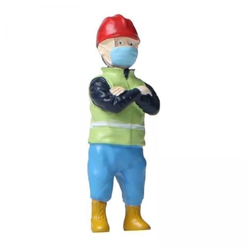 TTETTZ 2xMiniature Menschen Figuren Kinder Spielzeug Gemalt Puppe für Landschaft Straße Ornament Arbeiter TTETTZ 2xMiniature Menschen Figuren Kinder Spielzeug Gemalt Puppe für Landschaft Straße Ornament Arbeiter von TTETTZ