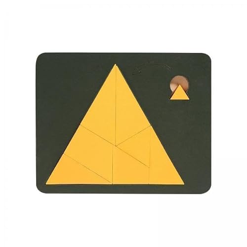 TTETTZ 3 X Tangram Lernspielzeug für Kinder, Puzzlebrett Aus Holz mit Geometrischen Formen, Blöcke mit Mustern Aus Geometrischen Formen TTETTZ 3 X Tangram Lernspielzeug für Kinder, Puzzlebrett Aus Holz mit Geometrischen Formen, Blöcke mit Mustern Aus Geometrischen Formen von TTETTZ