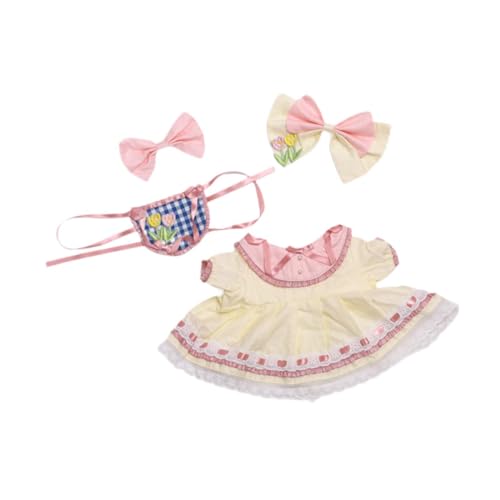 TTETTZ 38 cm Puppenkleidung, Puppenoutfit, Zubehör für Puppen, DIY Kleidung für Spielzeug, Anziehspielzeug für Kinder von TTETTZ