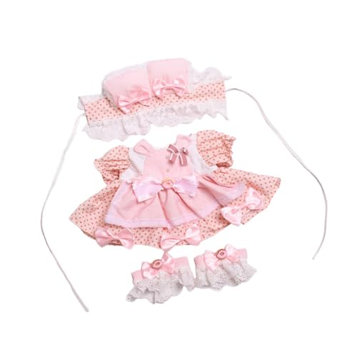TTETTZ 38cm Puppenmode Set für Kinder, Puppenzubehör Und Ankleide Spielzeug von TTETTZ