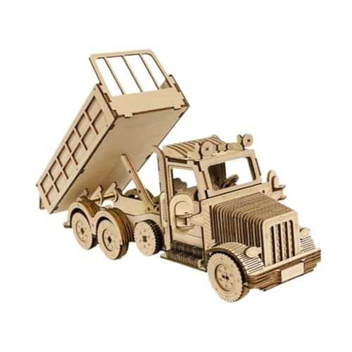 TTETTZ 3D Holzrätsel Selbstversammlung LKW Model Hirnteaser Spielzeug für Erwachsene Geschenk von TTETTZ