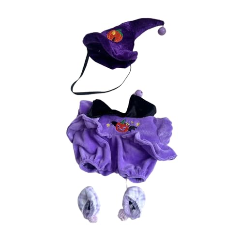 TTETTZ 3Pcs Puppen Halloween Kleidung mit Hut Schuhe ACCS für 8 Zoll Puppen Mädchen Puppen TTETTZ 3Pcs Puppen Halloween Kleidung mit Hut Schuhe ACCS für 8 Zoll Puppen Mädchen Puppen von TTETTZ