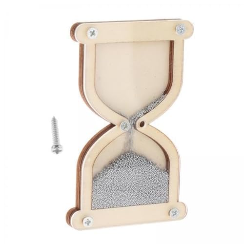 TTETTZ 3X Hölzernes Sanduhr Arbeitsbrett, Zubehör, Lernaktivitäten, Praktische Fähigkeiten, Frühunterricht, Lernspielzeug von TTETTZ